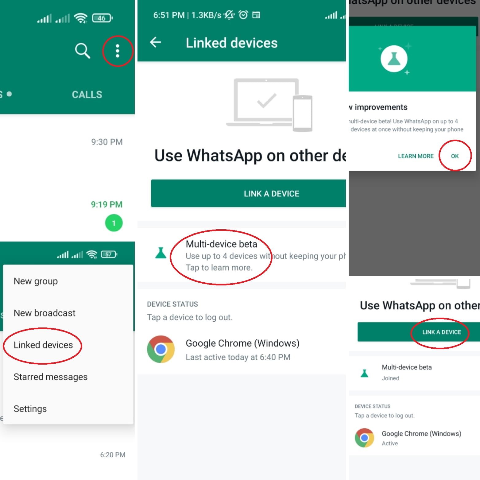 whatsapp multi device tutorial