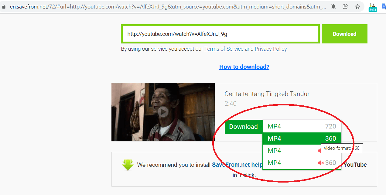Cara download video youtube tanpa aplikasi