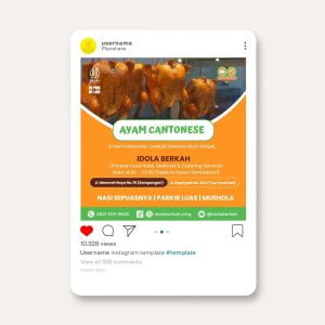 Desain Promosi Instagram Feed