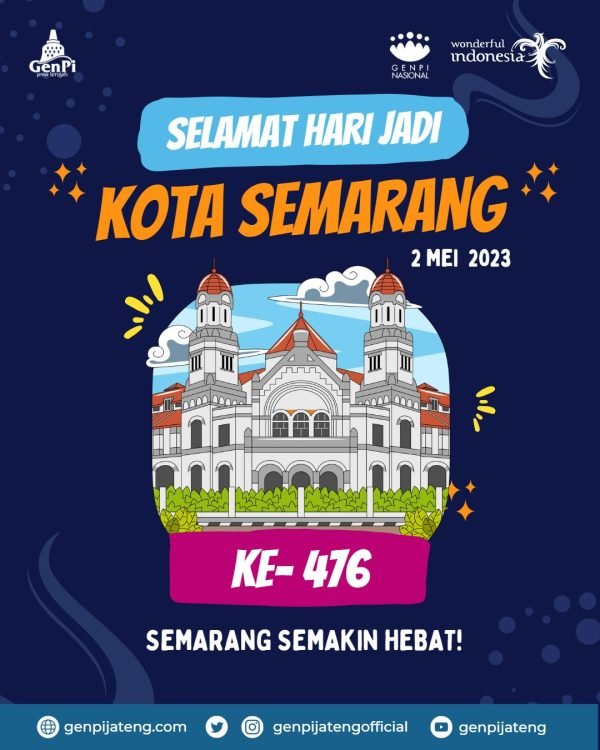 Selamat Hari Jadi Kota Semarang 476 - 2 mei 2023