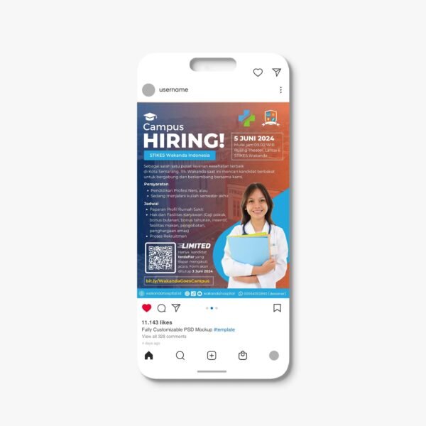 Jasa Desain Poster Campus Hiring