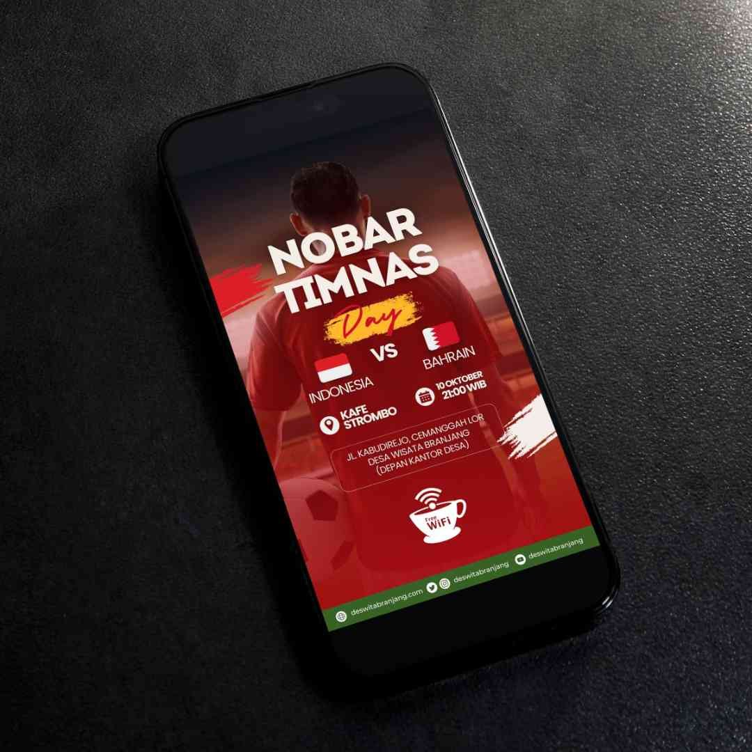 Desain Story Instagram Nobar Timnas