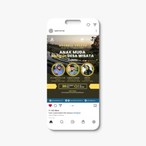 Jasa Desain Poster Webinar Wisata