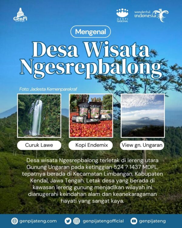 Desain Poster Wisata Ngesrepbalong