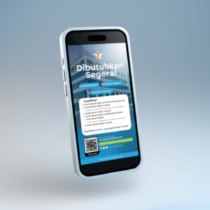 Desain Grafis Lowongan Kerja Biru